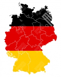  Magnetische Landkarte Deutschland, illustrierte, bunte