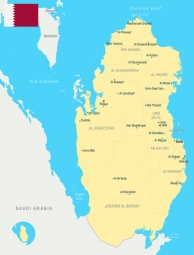  Magnetische Landkarte, detaillierte, gelb-blaue